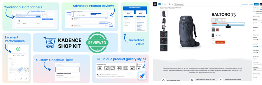 Kadence Shop Kit