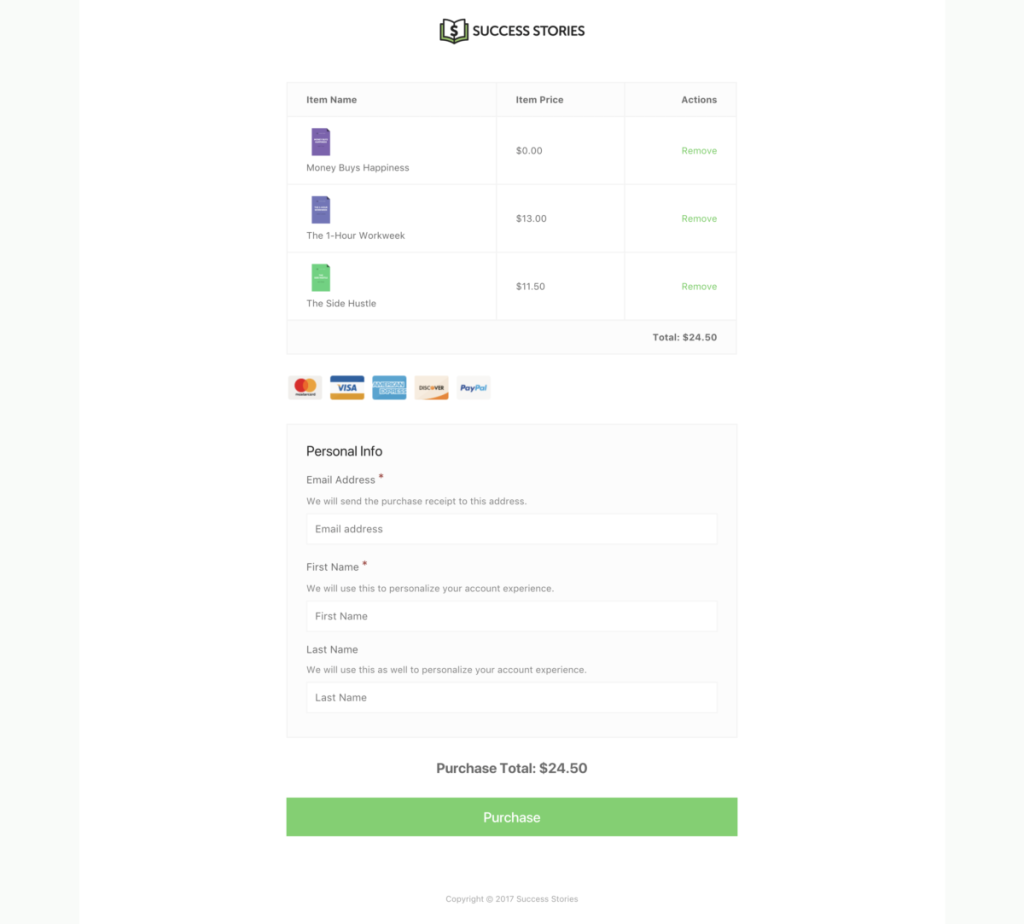 Themedd - Distraction Free Checkout 3 Themedd