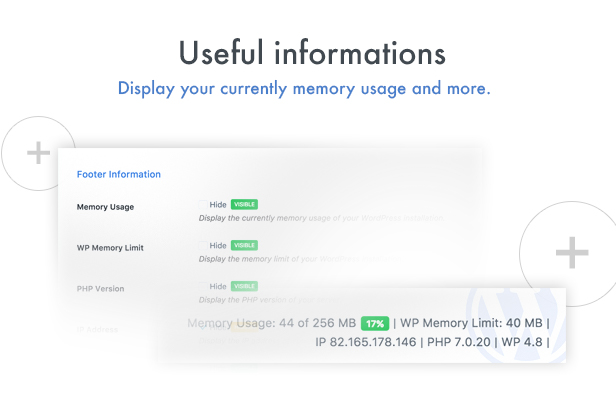 wphave Admin Theme - Useful Informations 5 wpadmin informations